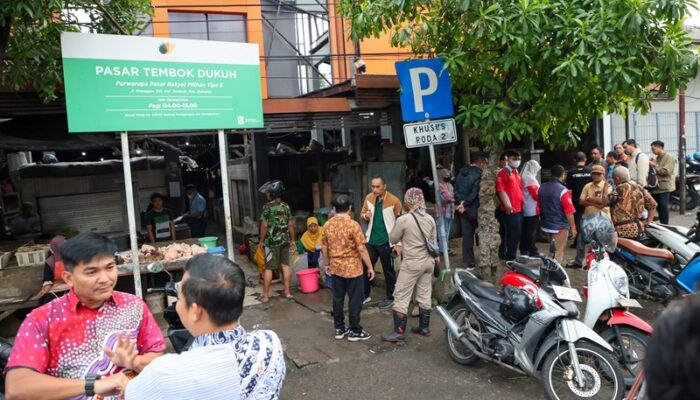 Pemkot Surabaya Mulai Sosialisasi Penataan dan Pengembalian Fungsi Pasar Tembok Dukuh