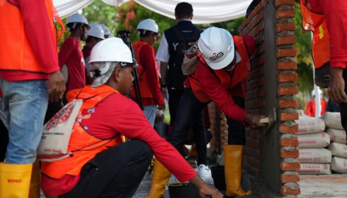 Latih 500 Tukang, SIG Perkuat SDM Konstruksi Nasional