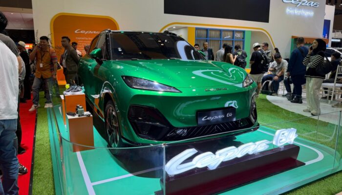 LEPAS Perkenalkan SUV Listrik Murni Pertama E4 di Ajang IIMS 2026