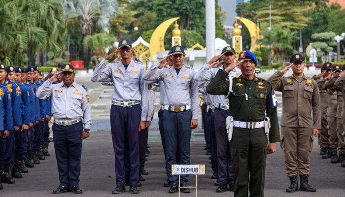 Fokus pada Toleransi dan Keamanan Kampung di Hari Raya Nyepi dan Idulfitri, Pemkot Surabaya Gelar Apel Pasukan