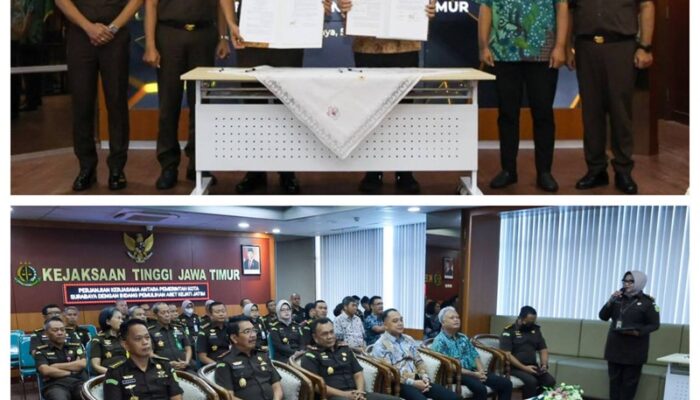 Sinergi Pemkot Surabaya-Kejati Jatim: Teken PKS Optimalisasi Pemulihan Aset