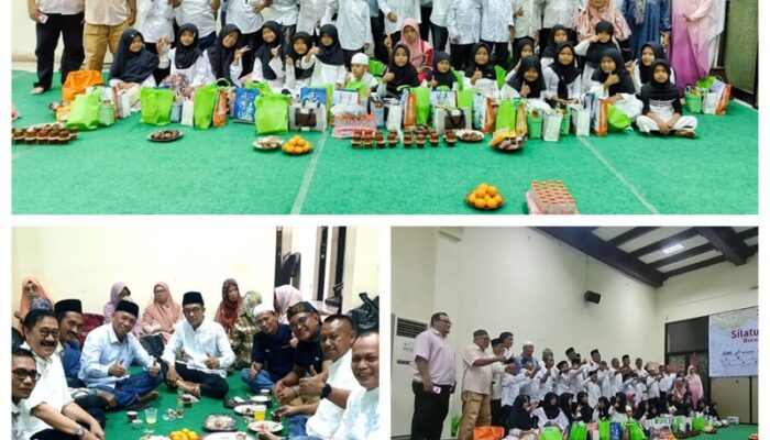 Rangkain HPN 2026, PWI Jatim Beri Santunan Anak Yatim Dhuafa di Bulan Ramadhan