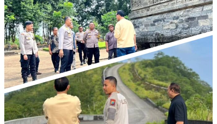 Pastikan Situasi Kondusif, Kapolres Kediri Tinjau Sejumlah Tempat Wisata