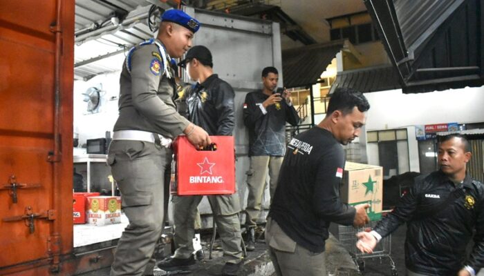 Langgar SE Ramadan 2026, 61 Botol Miras Diamankan Satpol PP Surabaya di 8 RHU