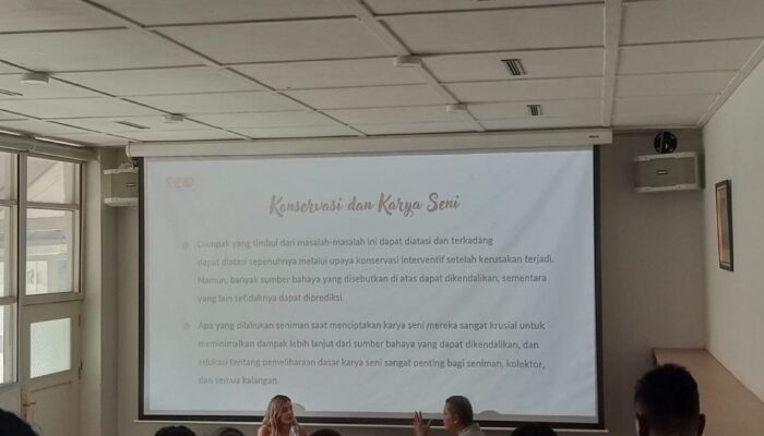 Orasis Art Space Angkat Isu Konservasi Seni, Soroti Tantangan dan Kurangnya Kesadaran Publik