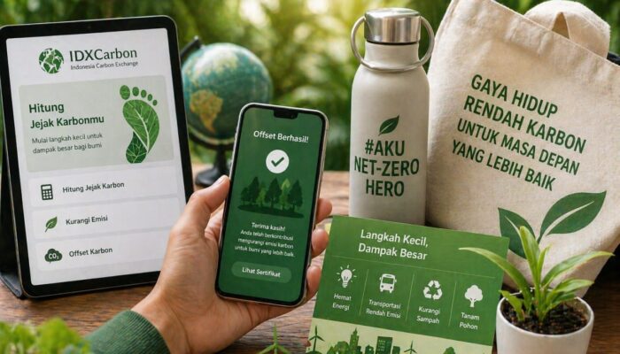BEI Dorong Gaya Hidup Rendah Karbon Lewat Kampanye “Aku Net-Zero Hero”