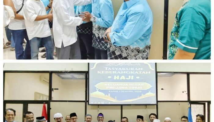 11 Wartawan Berangkat Haji, PWI Jatim Gelar Tasyakuran