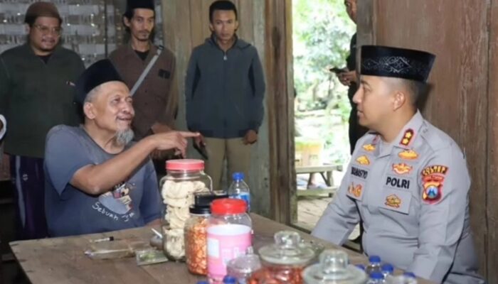 Pererat Hubungan dengan Ulama, Kapolres Kediri Kunjungi Ponpes Mahir Arriyadl