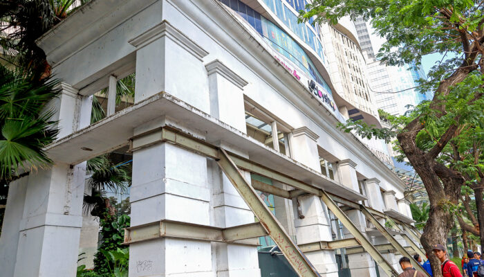 Fasad Toko Nam di Embong Malang Surabaya Ternyata Replika, Kini Resmi Dibongkar 