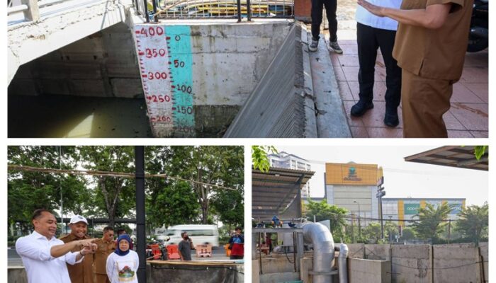 Tiga Rumah Pompa Baru Perkuat Ikhtiar Surabaya Menuju Kota Bebas Banjir