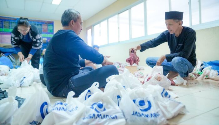 Jasa Marga Group Salurkan 318 Ekor Hewan Kurban pada Iduladha 1447 Hijriah
