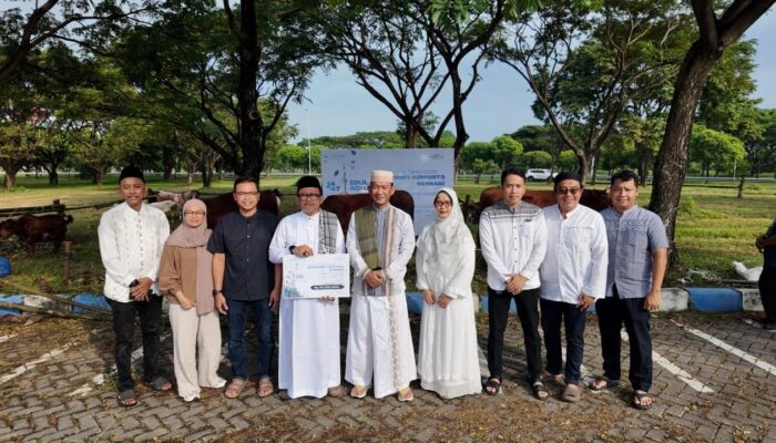 Bandara Juanda Salurkan 1,2 Ton Bantuan Protein Hewani untuk Warga dan Panti Asuhan