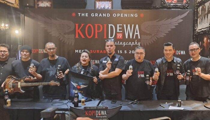 Kopi Dewa 19 Resmi Hadir di Surabaya, Usung Konsep Legacy Musik dan Restografi