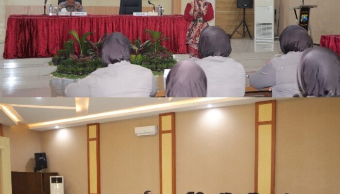 Asah Public Speaking, Polres Kediri Gelar Pelatihan MC bagi Personel