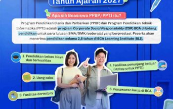 BCA Buka Pendaftaran Beasiswa PPBP dan PPTI 2027, Tawarkan Pendidikan Gratis hingga Peluang Karier