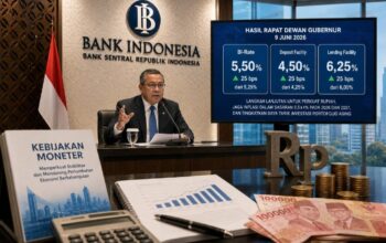 Bank Indonesia Naikkan BI-Rate Jadi 5,50 Persen untuk Perkuat Rupiah di Tengah Gejolak Global