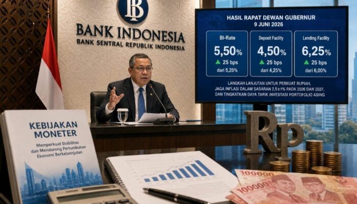 Bank Indonesia Naikkan BI-Rate Jadi 5,50 Persen untuk Perkuat Rupiah di Tengah Gejolak Global