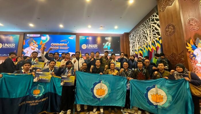 ITS Tembus Empat Besar Nasional ONMIPA-PT 2026, Raih Dua Medali Emas
