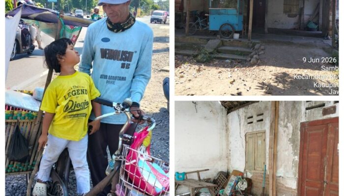 Kisah Haru Pak Budiono, Pencari Rosok yang Tak Pernah Menyerah Demi Sang Buah Hati