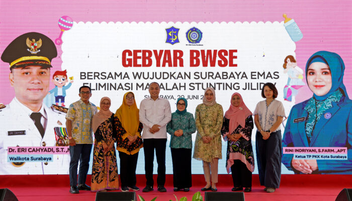 TP PKK dan Pemkot Surabaya Luncurkan BWSE Jilid V, Sasar 499 Balita Pra-Stunting