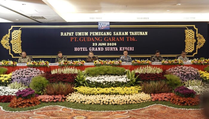 Gudang Garam Bagikan Dividen Rp1,54 Triliun, RUPST 2026 Tetapkan Komisaris Baru