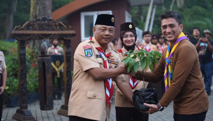 Pramuka Kota Kediri Matangkan Persiapan Jambore Nasional XII, Mbak Wali Tekankan Kemandirian dan Disiplin