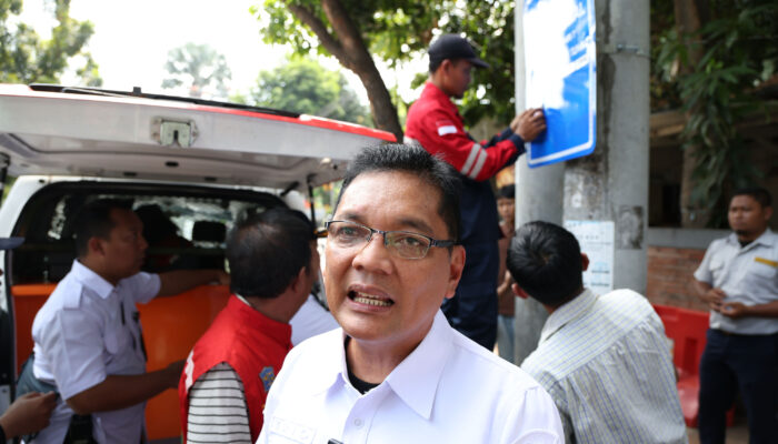 Dishub Surabaya Laporkan Dugaan Pencurian Tiang Rambu Parkir di Depan Satpas Colombo