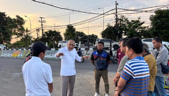 Wali Kota Eri Minta Kontraktor Batasi Jarak Pengerukan Proyek Saluran Air