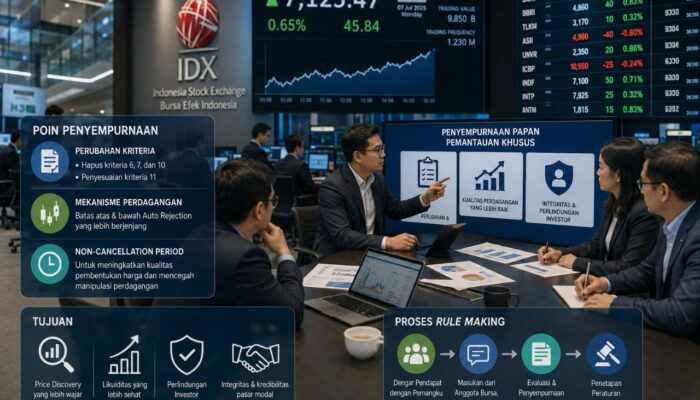 BEI Siapkan Penyempurnaan Aturan Papan Pemantauan Khusus, Perkuat Integritas Pasar Modal