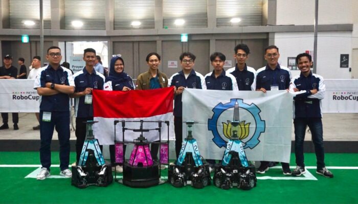 Tim Robot IRIS ITS Raih Juara 3 RoboCup 2026, Harumkan Nama Indonesia di Korea Selatan