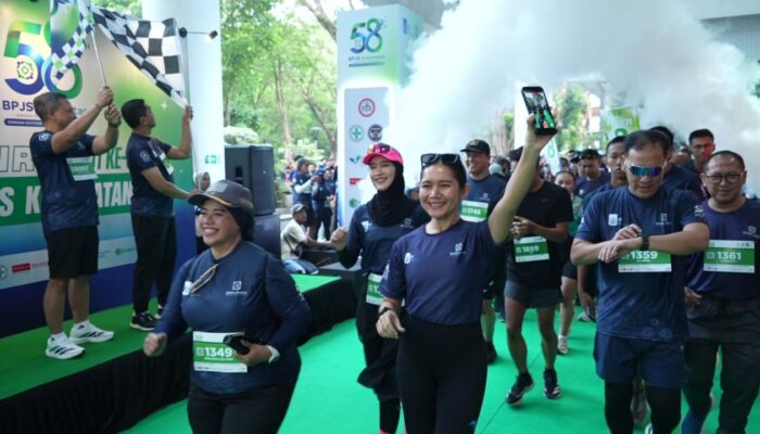 BPJS Kesehatan Gandeng ITS Kampanyekan Gaya Hidup Sehat Lewat Fun Run 5,8K