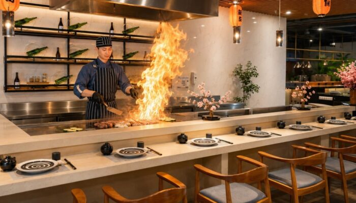 Grand Swiss-Belhotel Darmo Hadirkan HANA Japanese Fusion dengan Konsep Live Teppanyaki Experience