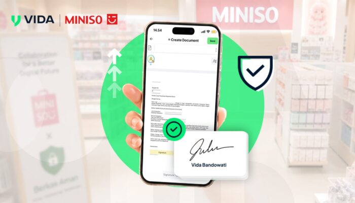 MINISO Indonesia Digitalisasi Administrasi, Kelola Lebih dari 400 Dokumen per Bulan dengan Tanda Tangan Elektronik