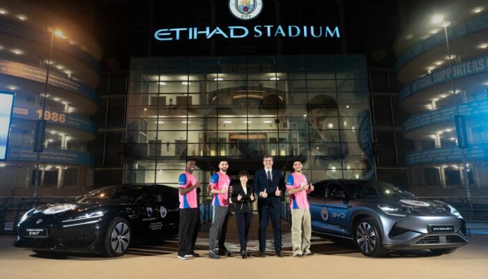 BYD Gandeng Paris Saint-Germain dan Manchester City Perkuat Strategi Global Kendaraan Listrik