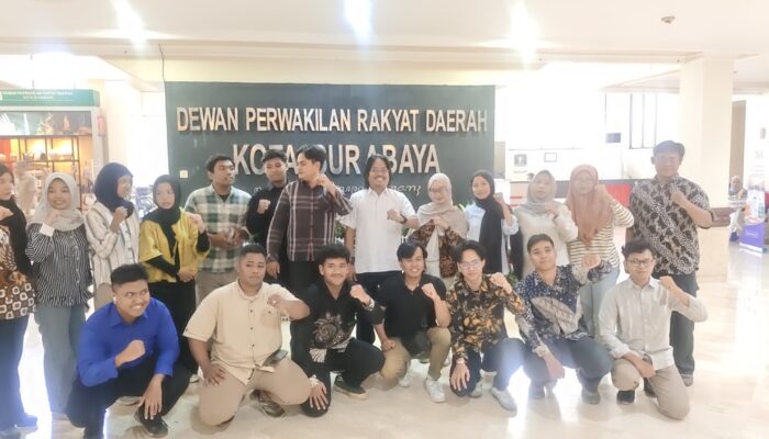Gelora Juang Kunjungi DPRD Surabaya, Belajar Politik dan Kepemimpinan