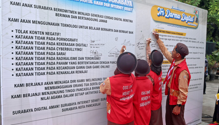 Tahun Ajaran Baru, Pemkot Surabaya dan Densus 88 Perkuat Perlindungan Anak di Sekolah