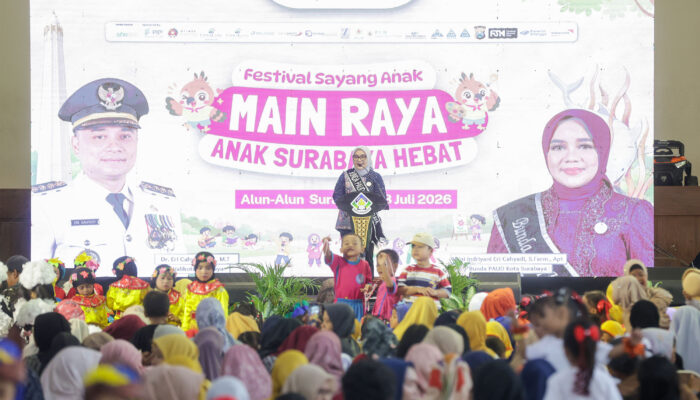 Festival Sayang Anak Surabaya Perkuat Ikatan Keluarga Lewat Beragam Lomba