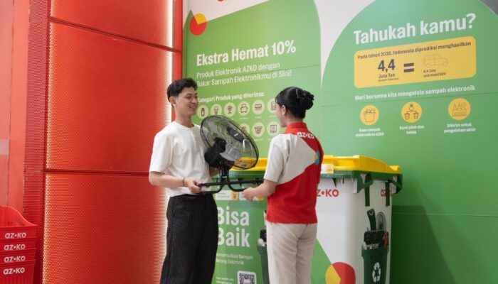 Baterai Bekas Jangan Dibuang Sembarangan, AZKO Dorong Pengelolaan E-Waste dari Rumah