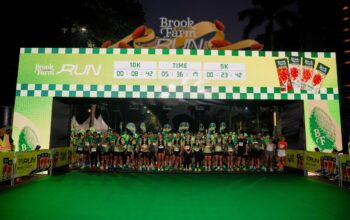 Lebih dari 5.000 Pelari Ramaikan BrookFarm Almond Run 2026, Tren Gaya Hidup Fit Makin Menguat