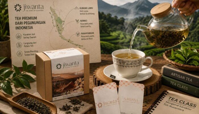 Jiwanta Kenalkan Karakter Asli Teh Nusantara Lewat Artisan Tea Lokal
