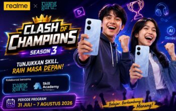 realme Gandeng Ruangguru Lewat Clash of Champions, Dorong Generasi Muda Siap Hadapi Dunia Kerja