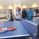 Semarak HUT Ke-81 RI, Jurnalis dan Sekretariat DPRD Surabaya Gelar Turnamen Tenis Meja