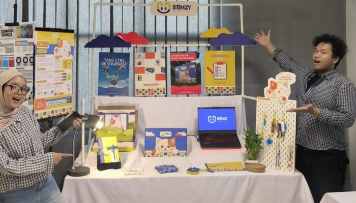 Mahasiswa ITS Rancang STIMZY, Kit Interaktif untuk Bantu Kelola Stres