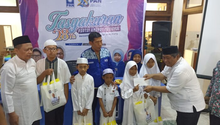 HUT ke-28 PAN Surabaya: Perkuat Konsolidasi dan Aksi Sosial untuk Warga