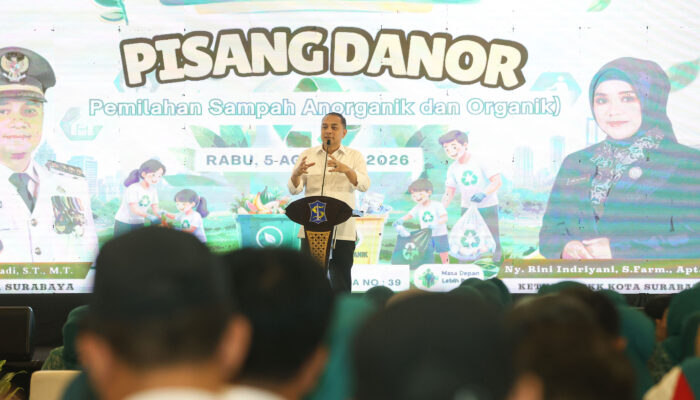Lomba Pisang Danor 2026 Diluncurkan, Wali Kota Eri Ingin Sampah Organik Selesai dari Rumah