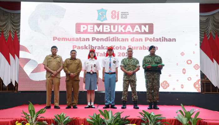 Pemkot Surabaya Buka Pusdiklat Paskibraka 2026, 98 Pemuda Terbaik Siap Digembleng